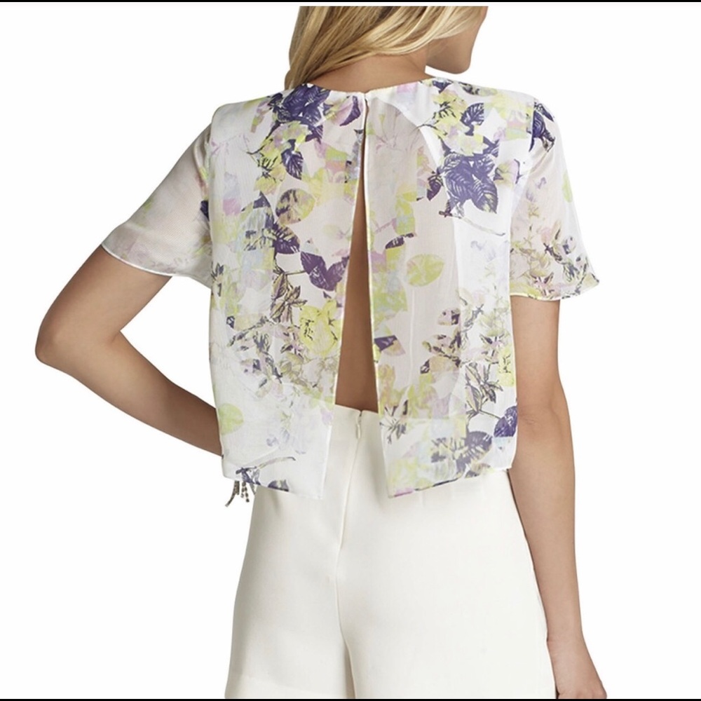 BCBGeneration Floral Romper